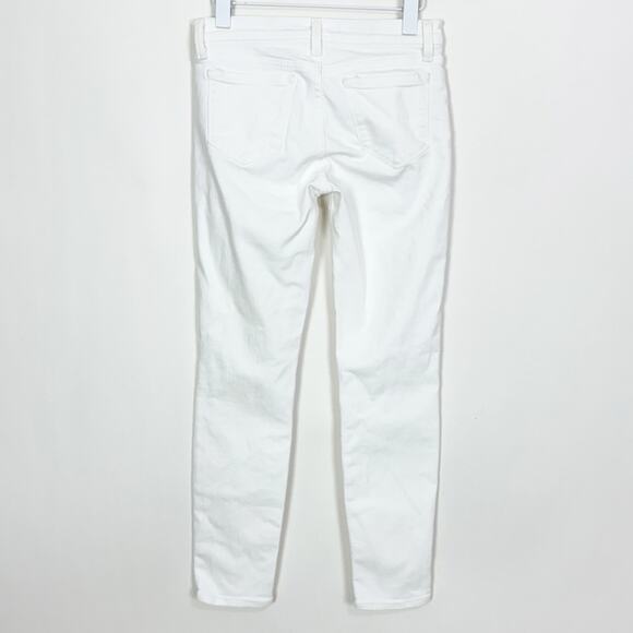 J. Crew 8” Toothpick Jean in White - Picture 6 of 9